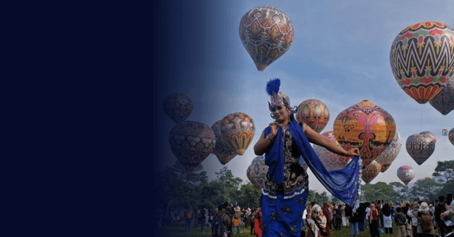 Java Balloon Attraction 2025 Warnai Hari Jadi Wonosobo ke-200