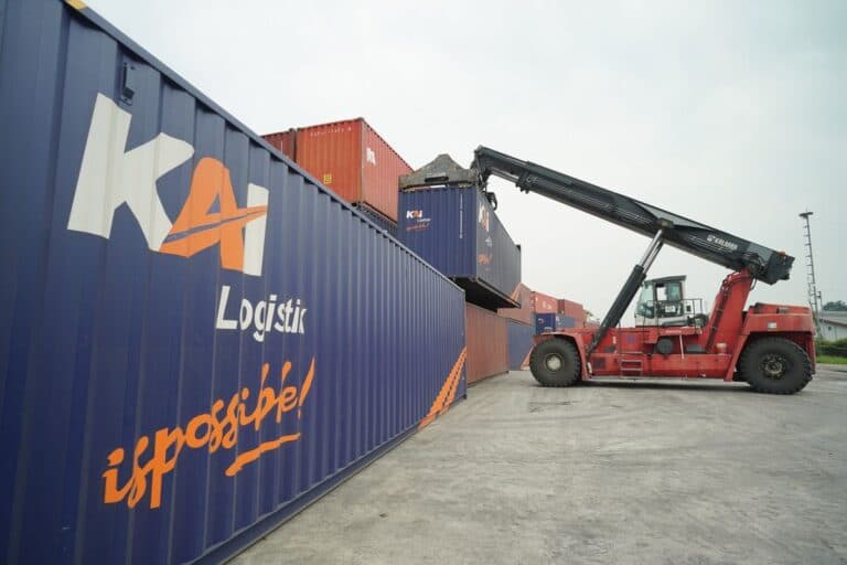 Lonjakan Logistik Nasional: KA Kontainer Angkut 1,19 Juta Ton Setara 60.000 Truk