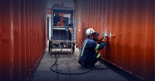 Mengenal Prosedur Maintenance & Repair (M&R) Peti Kemas di Depo Kontainer