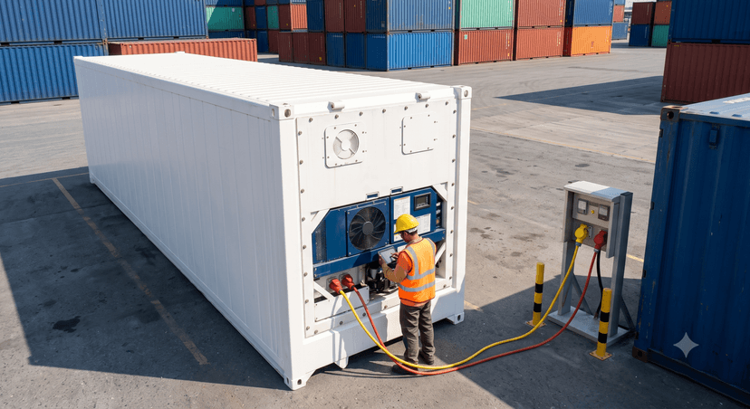 Perbedaan Dry vs Reefer Container di Depo: Tantangan Plugging Monitoring dan PTI