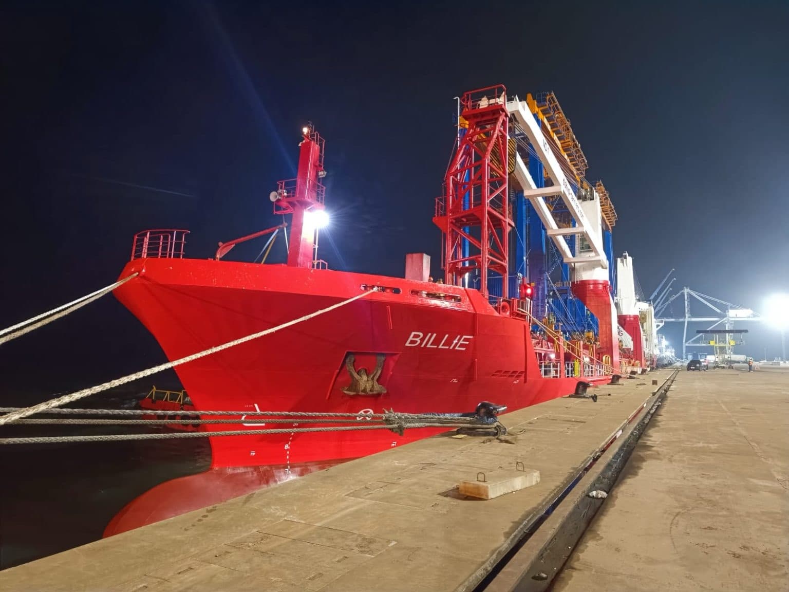 Terminal Kijing Datangkan 2 RTG Sany untuk Bongkar Muat
