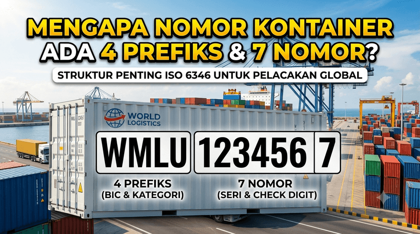 Mengenal Sistem Penomoran Kontainer: Kenapa Harus 4 Prefiks dan 7 Nomor?