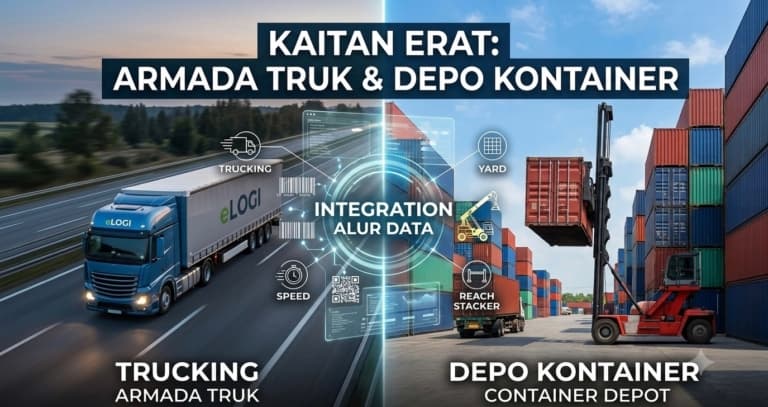 Menyelami Kaitan Erat Antara Trucking dan Depo Kontainer dalam Logistik